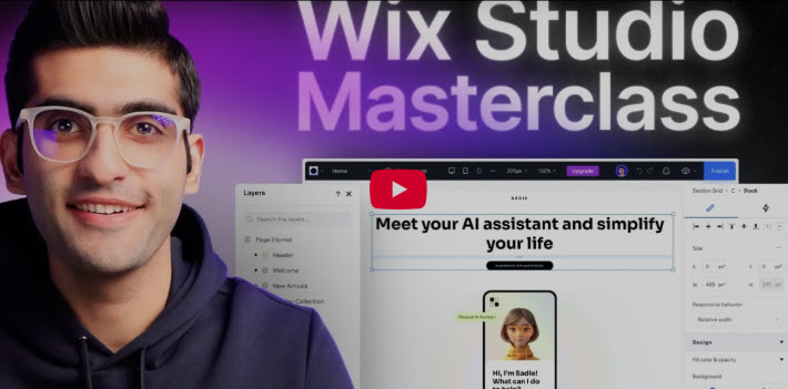 Arash Ahadzadeh – Wix Studio Masterclass