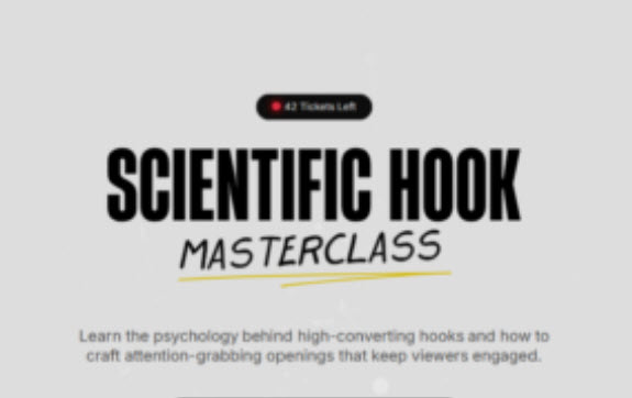 Devin Jatho The Scientifc Hook Masterclass