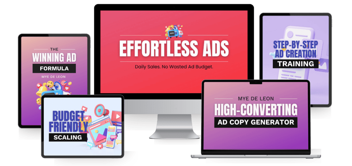 Mye De Leon – Efforless Ads