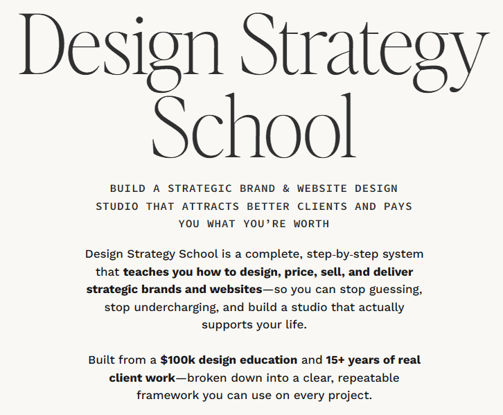 Davey and Krista – Design Strategy School
