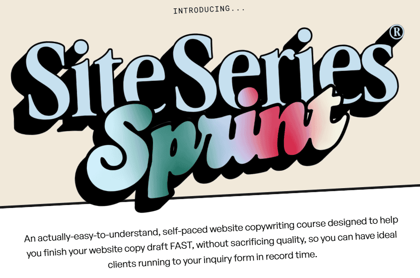 Sara Noel – Site Series Sprint