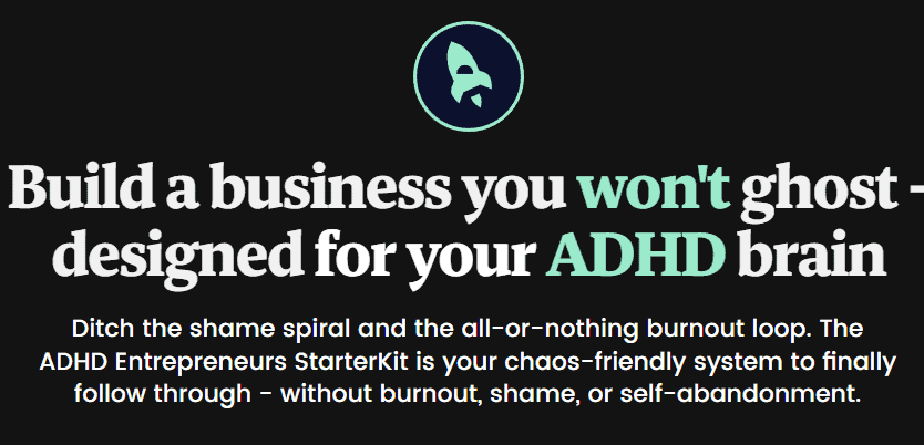 Ari Scott – The ADHD Entrepreneurs StarterKit Build a business you won't ghost with ADHD-friendly strategies.