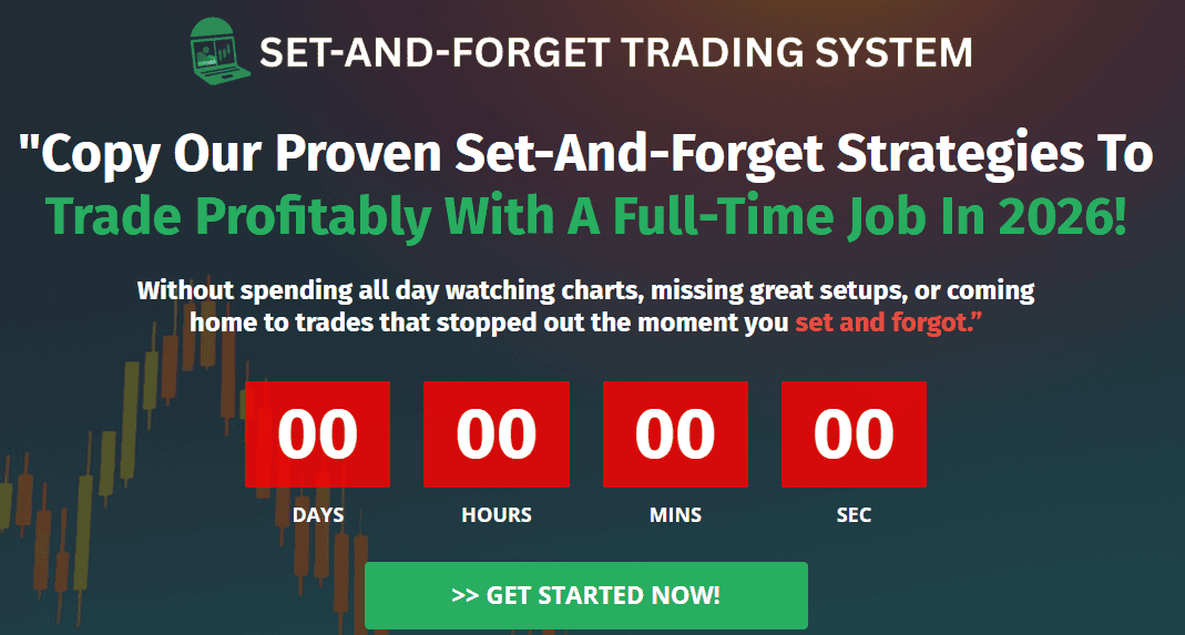 Etienne Crete – The Set & Forget Trading System Trading system for profitable trading with set-and-forget strategies in 2026.
