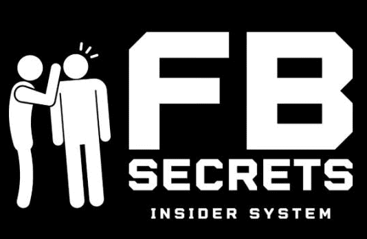F3 Secrets Insider System logo with two figures and bold text.